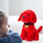 Imagem de Clifford The Big Red Dog Plush w / Name Tag Filme Oficialmente