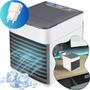 Imagem de Climatizador e mini ar condicionado portátil ventilador ar frio com reservatório de gelo 