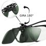 Imagem de Clip On Para Oculos Grau Lente Verde Proteção Uv400 Dirigir