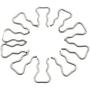 Imagem de Clipes de Válvula Solenóide para Injetor Diesel Bosch Common Rail (10 Peças)