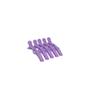 Imagem de Clips Crocodilo Roxo Antiderrapante Bonitta Ref 223BT