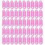 Imagem de Clips Prendedor Rosa Neon 2,5cm Pequeno Para Escritório Com 1000 Peças