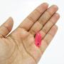 Imagem de Clips Prendedor Rosa Neon 2,5cm Pequeno Para Escritório Com 1000 Peças