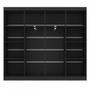 Closet Casal Helena Diamantina 8 Prateleiras Preto Fosco - Panorama Móveis Imagem de Closet Casal Helena Diamantina 8 Prateleiras Preto Fosco - Panorama Móveis