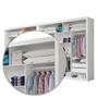 Imagem de Closet Casal Premium Clarice Plus 06 Portas 8 Gavetas Branco