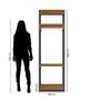 Closet Guarda Roupa Aberto Com Prateleira E Cabideiro Titan - Móveis Leão Imagem de Closet Guarda Roupa Aberto Com Prateleira E Cabideiro Titan