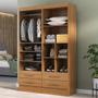 Imagem de Closet Modulado Ares 4 Gavetas Cinamomo - Moville