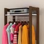 Imagem de Closet Organizador de Roupas com Cabideiro e 3 Prateleiras