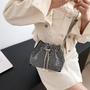 Imagem de Clutch Elegante com Strass Bolsinha para Festas 22x16x8cm