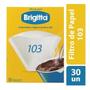 Imagem de Coador De Café De Papel Filtro Brigitta N103 Kit 10