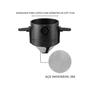Imagem de Coador de Café Portátil Reutilizável Aço Inox Individual