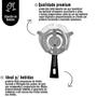 Imagem de Coador de Gelo Drink Strainer Profissional Aço Inoxidável Para Coqueteleira Artesanais Bar Barman Bartender 26218 26217