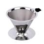 Imagem de Coador Filtro Café Pour Over Inox Tam 101 Sem Filtro