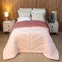 Imagem de Coberdrom Casal Dupla Face Com Sherpa Lavive Rose