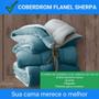 Imagem de Coberdrom Coberta Edredom Felpudo Cama Casal 245x220cm Inverno Quente Aconchegante