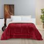 Imagem de Coberdrom Diamond Casal Queen Sherpa Com Manta Flannel 01 Peça - Vermelho