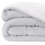 Imagem de Coberdrom Dupla Face Casal/Queen 2,2Mx2,4M Com Sherpa Cinza