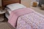 Imagem de Coberta Cama Solteiro Inverno Safari Rose Reversivel