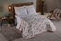 Imagem de Coberta cama solteiro percal estampado 400 fios edredom 100% poliester