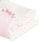 Imagem de Cobertor Bebê Hipoalergênico Dupla Face Com Pompom - Rosa