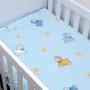 Imagem de Cobertor Bebe Pelo Alto Macio Azul - Carneirinhos 90 x1,10 Jolitex