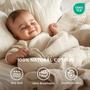Imagem de Cobertor Bedsure 100% algodão musselina queen size bege