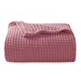 Imagem de Cobertor Bedsure 100% algodão Twin tamanho XL Waffle Weave