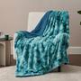 Imagem de Cobertor Bedsure Sherpa Fuzzy - Tamanho Twin - Cor Teal