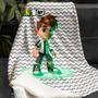 Imagem de Cobertor Ben 10 Duplo Pele De Carneiro Com Soft 155x240cm