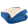Imagem de Cobertor canada soft com manta sherpa casal queen 1pc