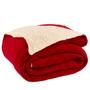Imagem de Cobertor canada soft com manta sherpa casal queen 1pc