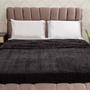 Imagem de Cobertor Casal com Toque Macio Home Design Alaska Preto