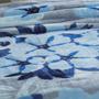 Imagem de Cobertor Casal Dyuri Katmandu 1 Peça Microfibra Jolitex Azul