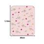 Imagem de Cobertor Criança Bebe Menina Pelo Alto Antialérgico 90cm x 1,10cm Ursinha Jolitex Rosa Junior Baby