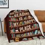 Imagem de Cobertor CUJUYO Book Lovers Gifts 150x125cm - Flanela