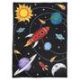 Imagem de Cobertor de bebê Jaxson's World Outer Space Theme Minky Fleece