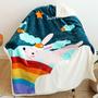 Imagem de Cobertor de Bebê Plush Antialérgico com Sherpa