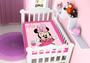 Imagem de Cobertor De Berço Bebê Raschel Plus Disney Minnie Rosa