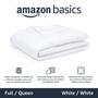 Imagem de Cobertor de Edredom Reversível Amazon Basics - Tamanho Full/Queen