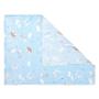Imagem de Cobertor de Microfibra Papi 1,10m x 85cm Raposa Azul Claro