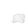 Imagem de Cobertor Donna Laço Bebê Plush Sherpa Branco - 90x110cm