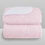 Imagem de Cobertor Dupla Face Solteiro com Sherpa 1,50m x 2,40m