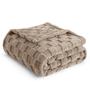 Imagem de Cobertor Fleece Bedsure Light Taupe para Sofá - 130x180cm