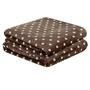 Imagem de Cobertor Frio Intenso Cama Casal Queen Mantinha Flannel Grid