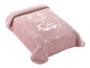 Imagem de Cobertor Hipoalergênico Bebê Colibri Relevo- Rosa