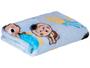 Imagem de Cobertor Infantil de Berço Jolitex de Microfibra Soninho Azul