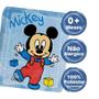 Imagem de Cobertor Infantil Masculino Mickey Passinhos Disney Para Bebê Menino Berço Cama Manta Antialérgico Jolitex