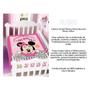 Imagem de Cobertor Infantil Menina Minnie Bercinho Berço Manta Bebê Feminino Antialérgico Disney Jolitex Rosa