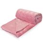 Imagem de Cobertor Infantil Premium Bebe Estrela Ursa Rosa Alto Relevo Macia Enxoval Luxo Menina Presente Natal 90x110