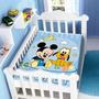 Imagem de Cobertor Infantil Raschel Bebê Antialérgico Disney Mickey Minnie 1,10 x 90cm Joliex Ternille